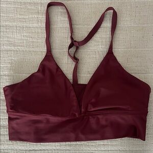 Aerie Deep Red Bralette